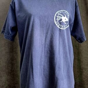 Men's Dark Blue Graphic Tee